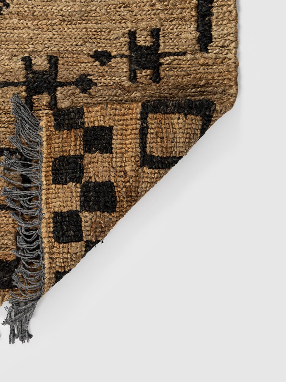 Malimbu Jute Floor Mat Contrast Living