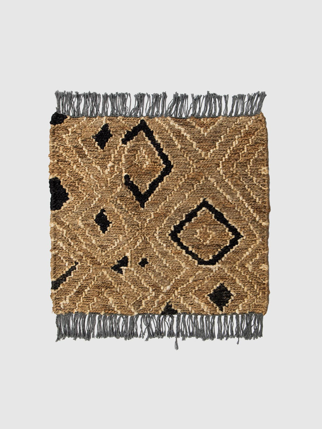 Roserri Jute Floor Mat Contrast Living