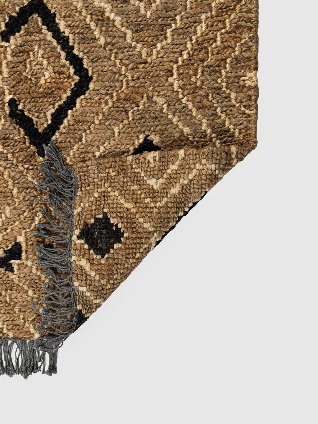 Roserri Jute Floor Mat Contrast Living