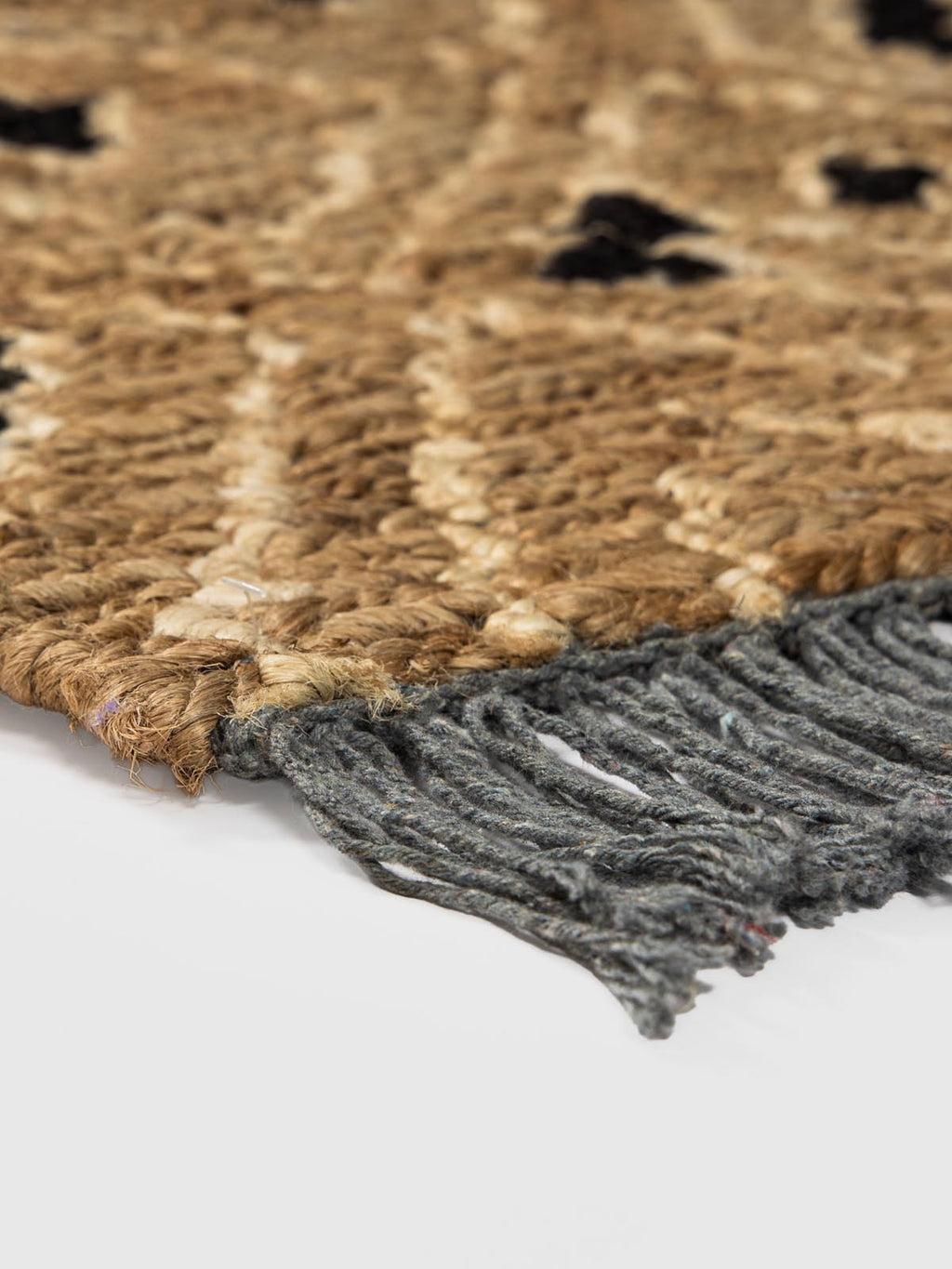 Roserri Jute Floor Mat Contrast Living
