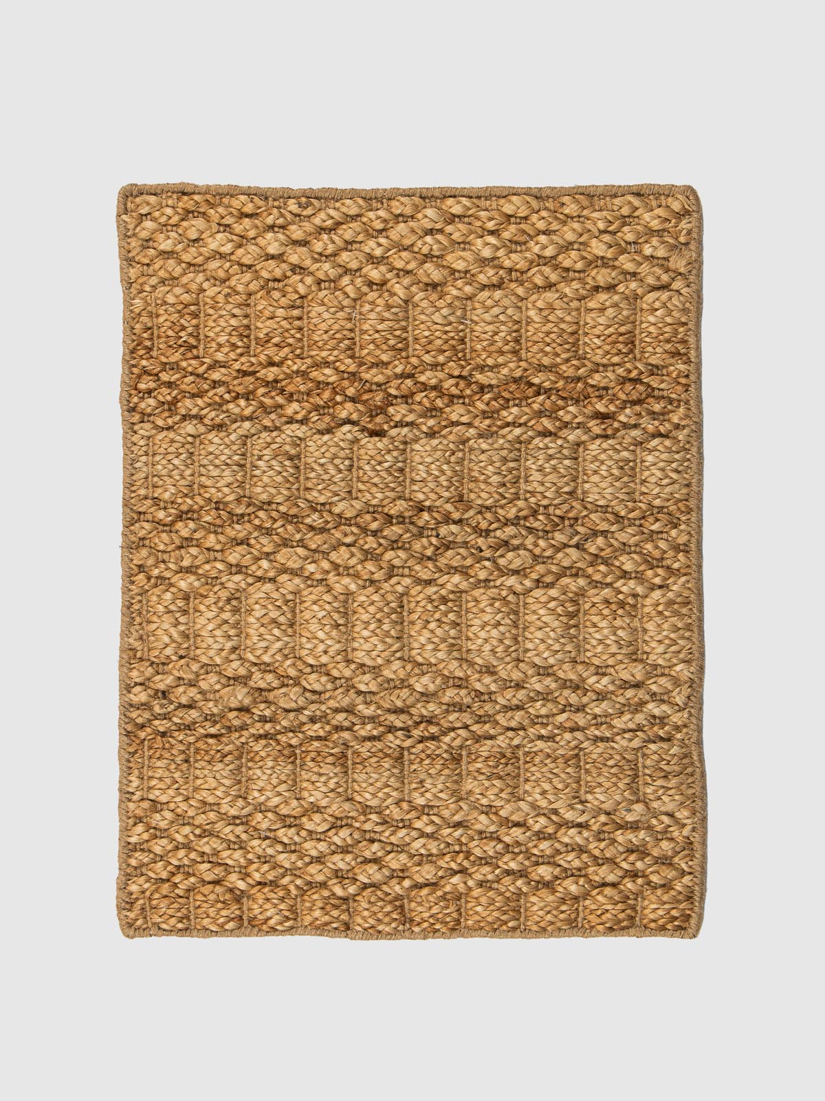 Heluna Jute Floor Mat Contrast Living