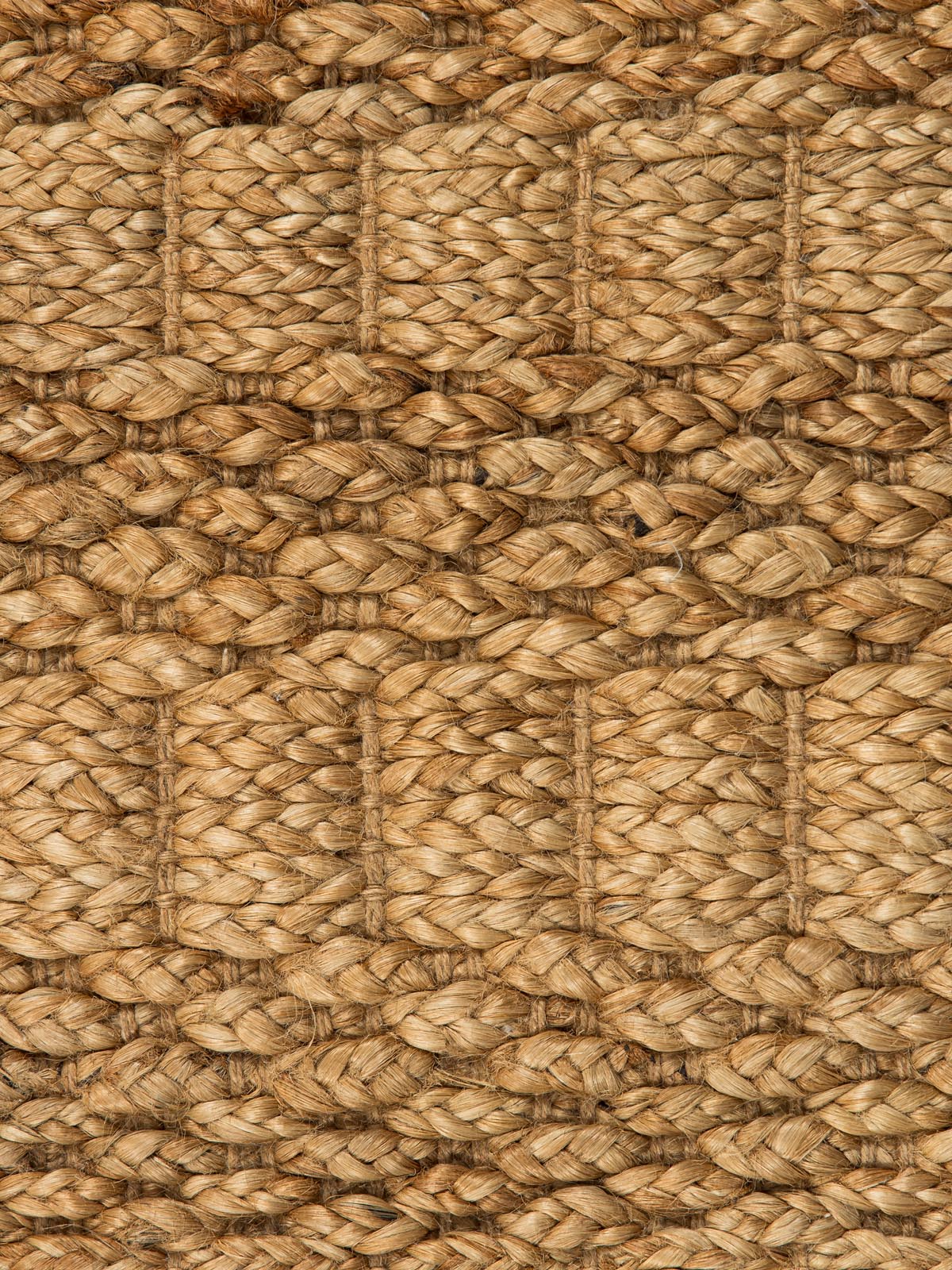 Heluna Jute Floor Mat Contrast Living