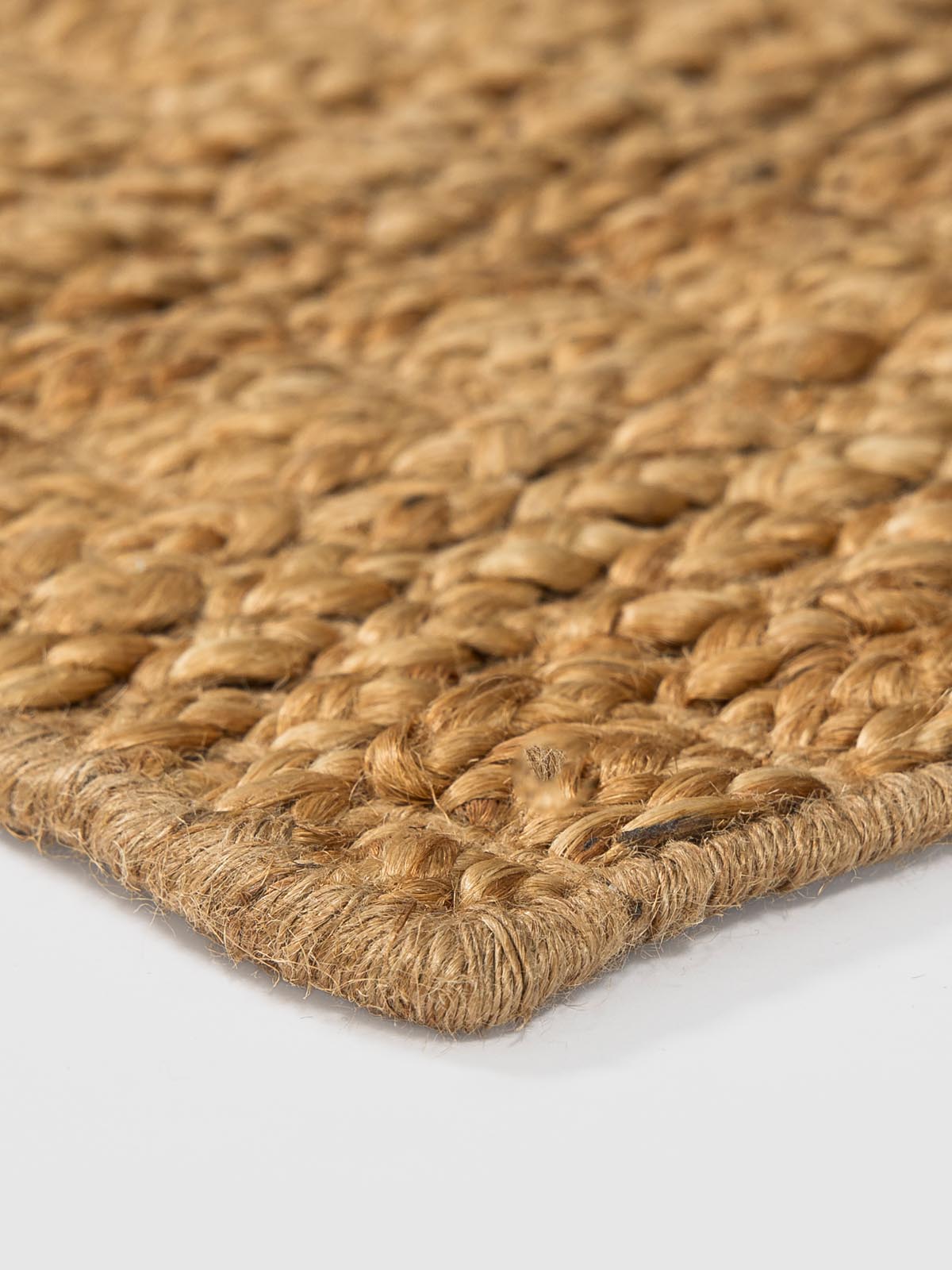 Heluna Jute Floor Mat Contrast Living