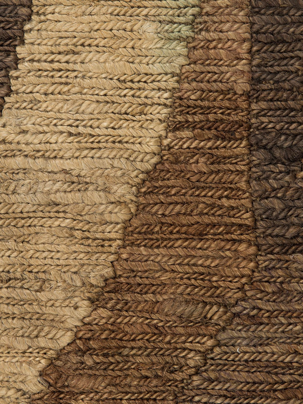 Baheula Jute Wool Floor Mat Contrast Living