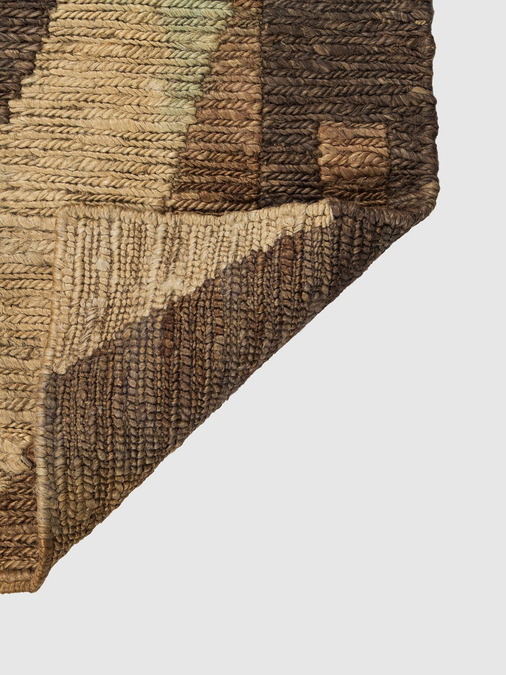 Baheula Jute Wool Floor Mat Contrast Living