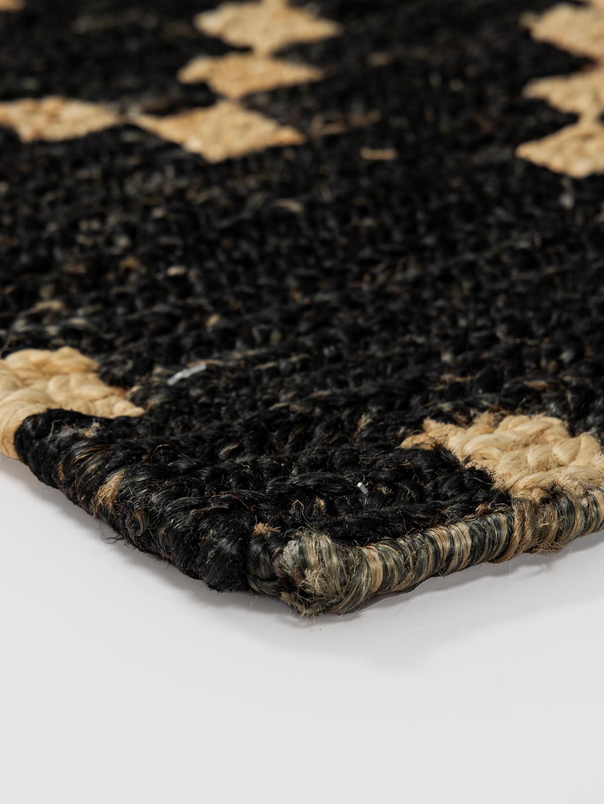 Rapinter Jute Sumak Floor Mat Contrast Living