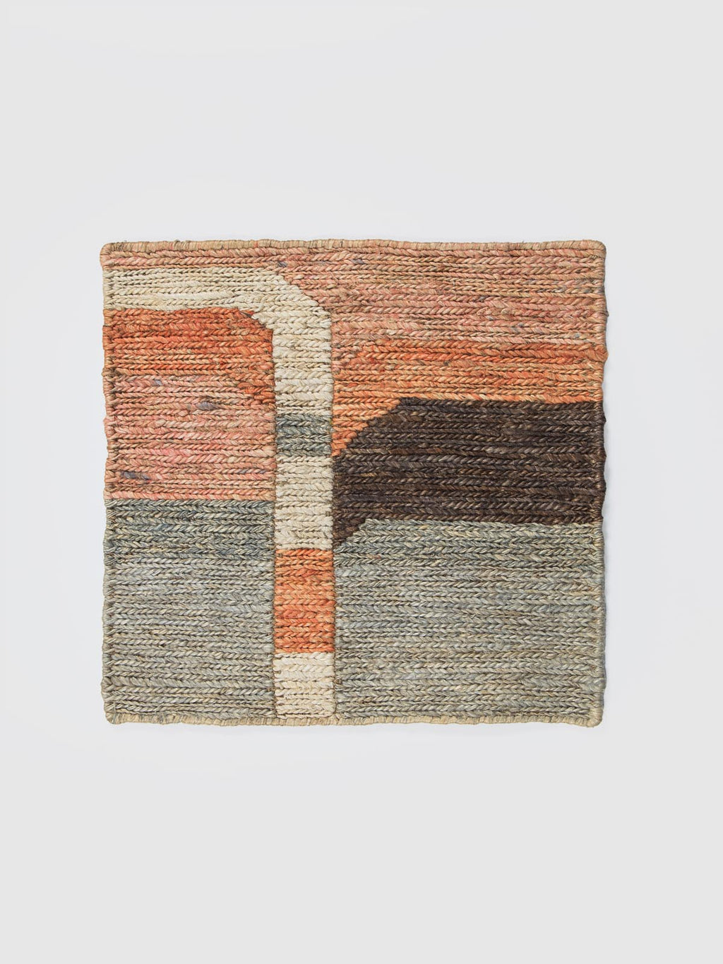 Misadon Jute Sumak Floor Mat Contrast Living