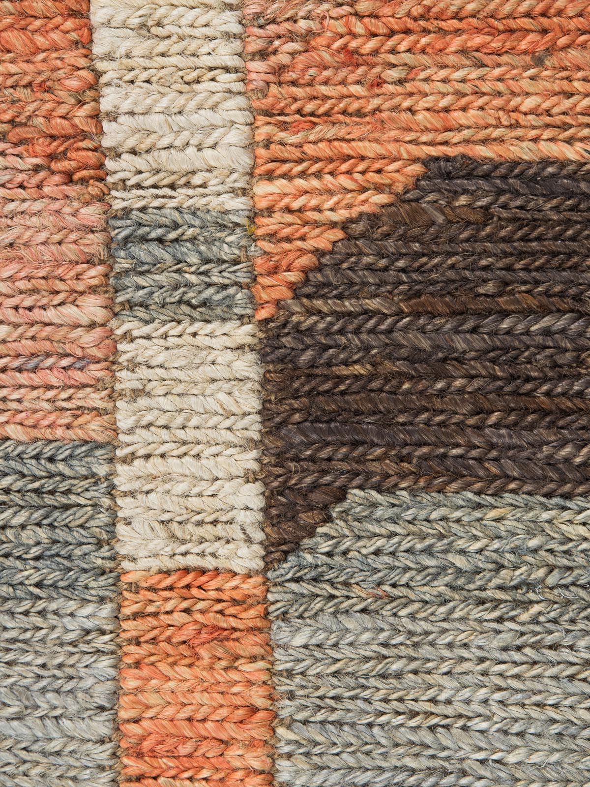 Misadon Jute Sumak Floor Mat Contrast Living