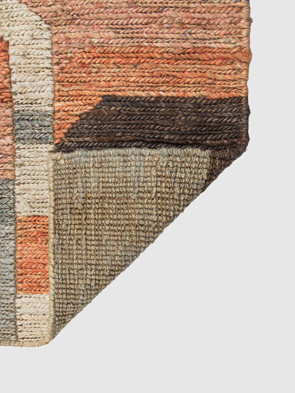 Misadon Jute Sumak Floor Mat Contrast Living