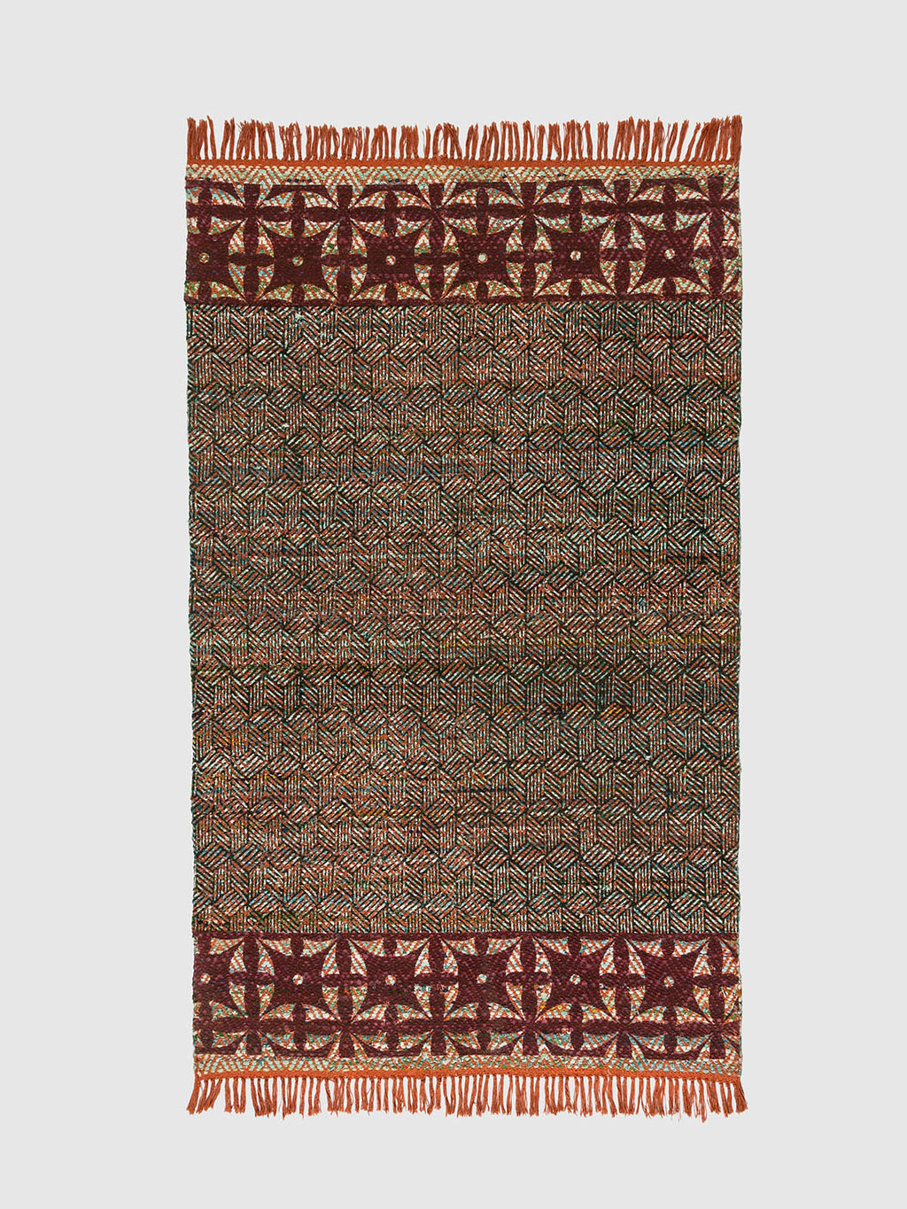 Nerima Cotton Chindi Rug Contrast Living