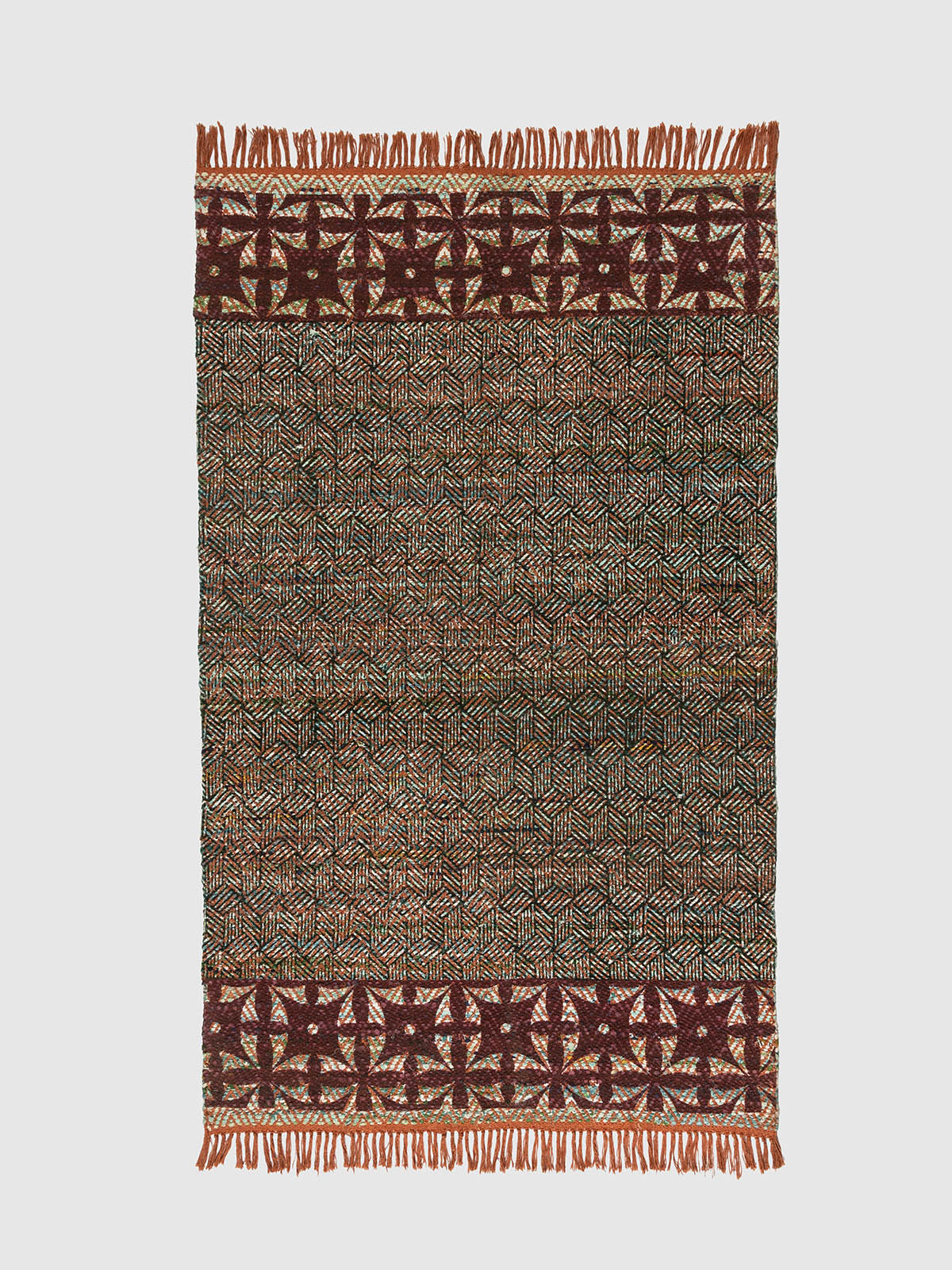 Nerima Cotton Chindi Rug Contrast Living