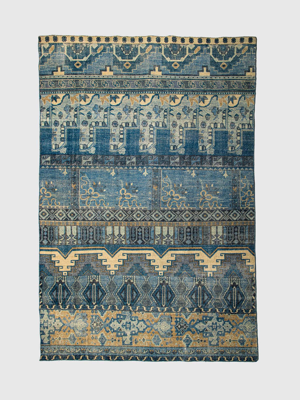 Arquiry Wool Knotted Carpet Contrast Living