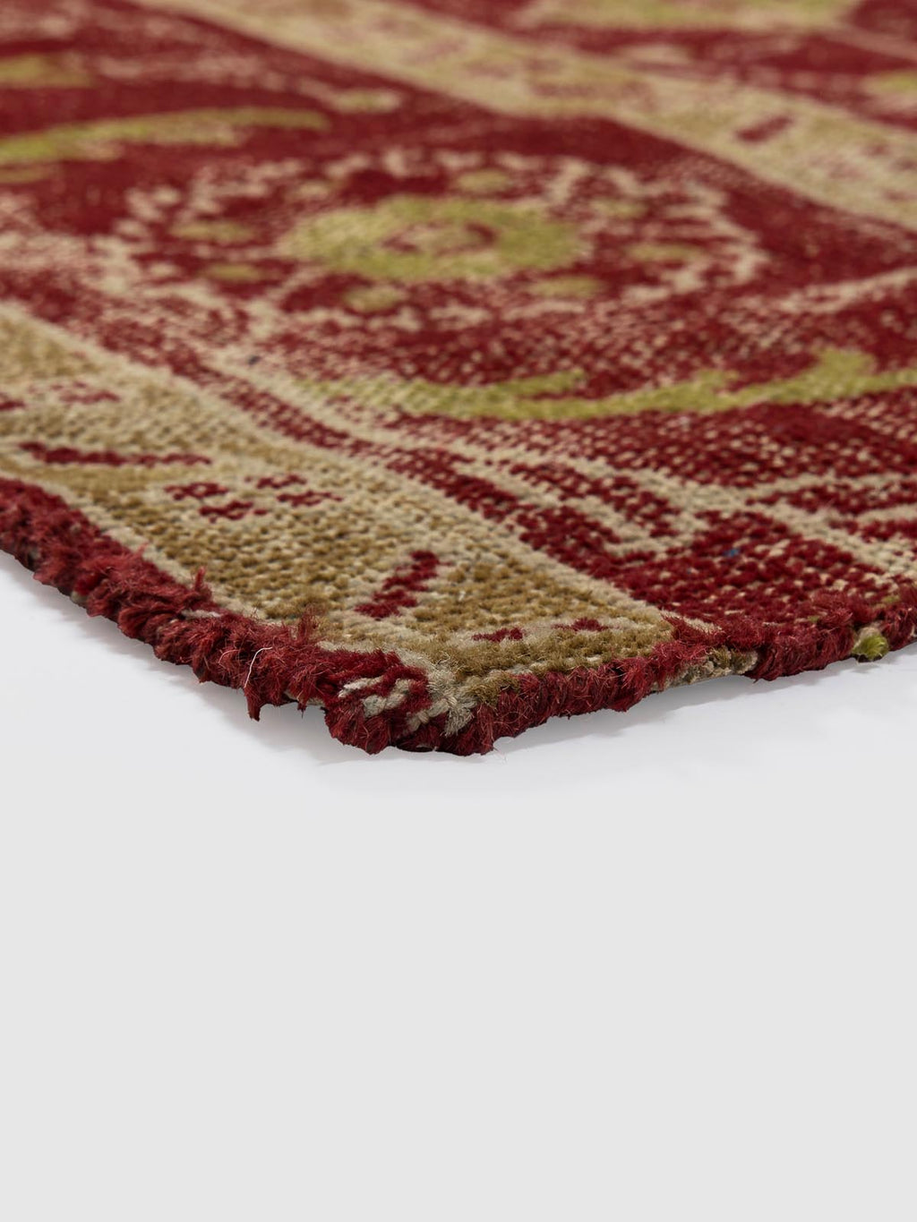 Pozzillo Wool Knotted Carpet Contrast Living