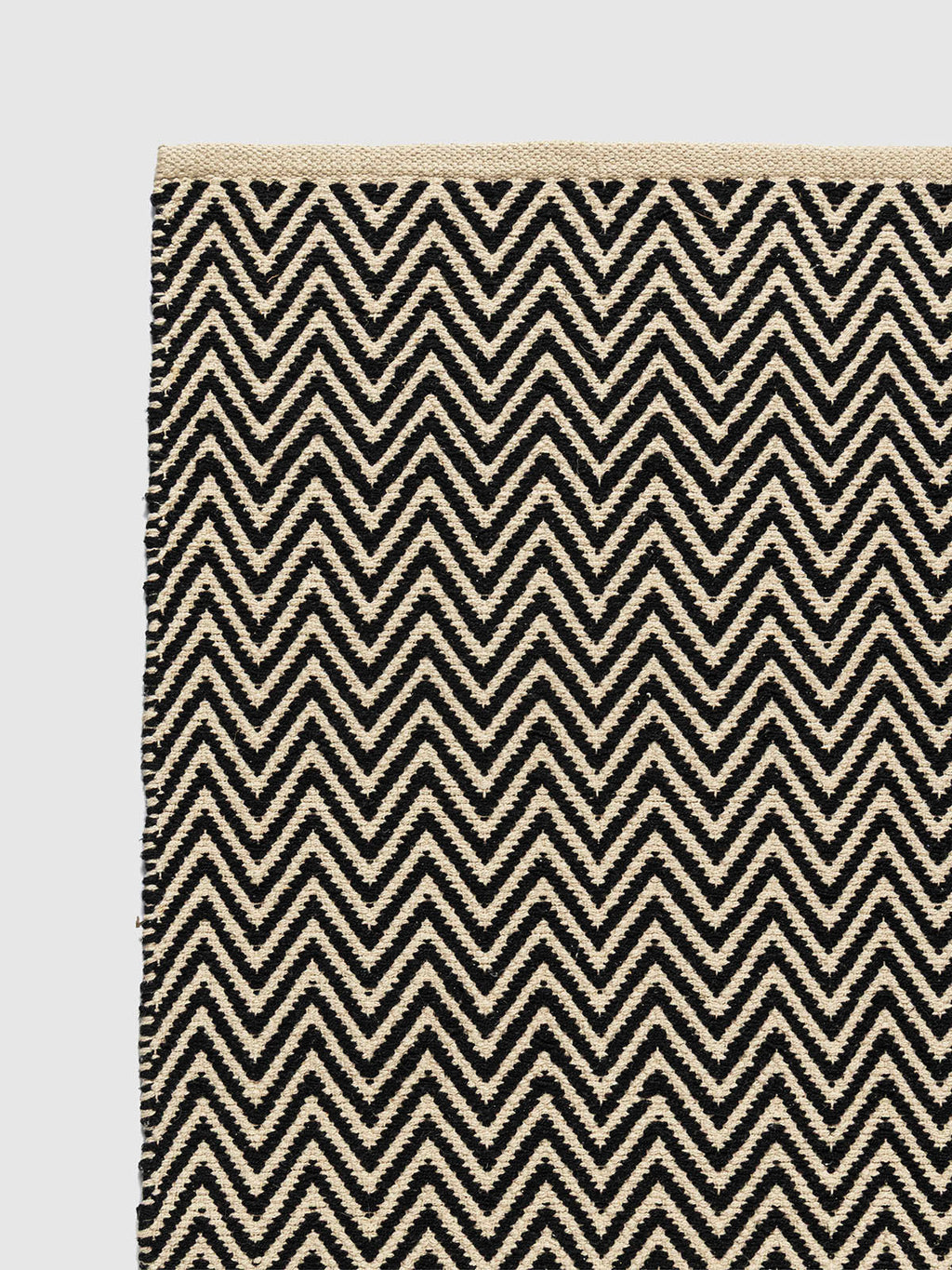 Meguro Wool Cotton Rug Contrast Living