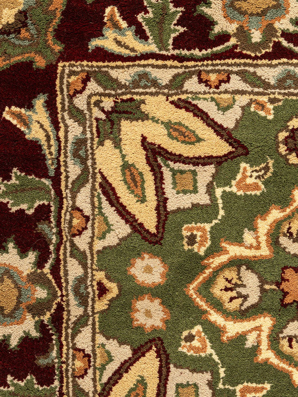 Madhuwan Wool Tufted Carpet Contrast Living