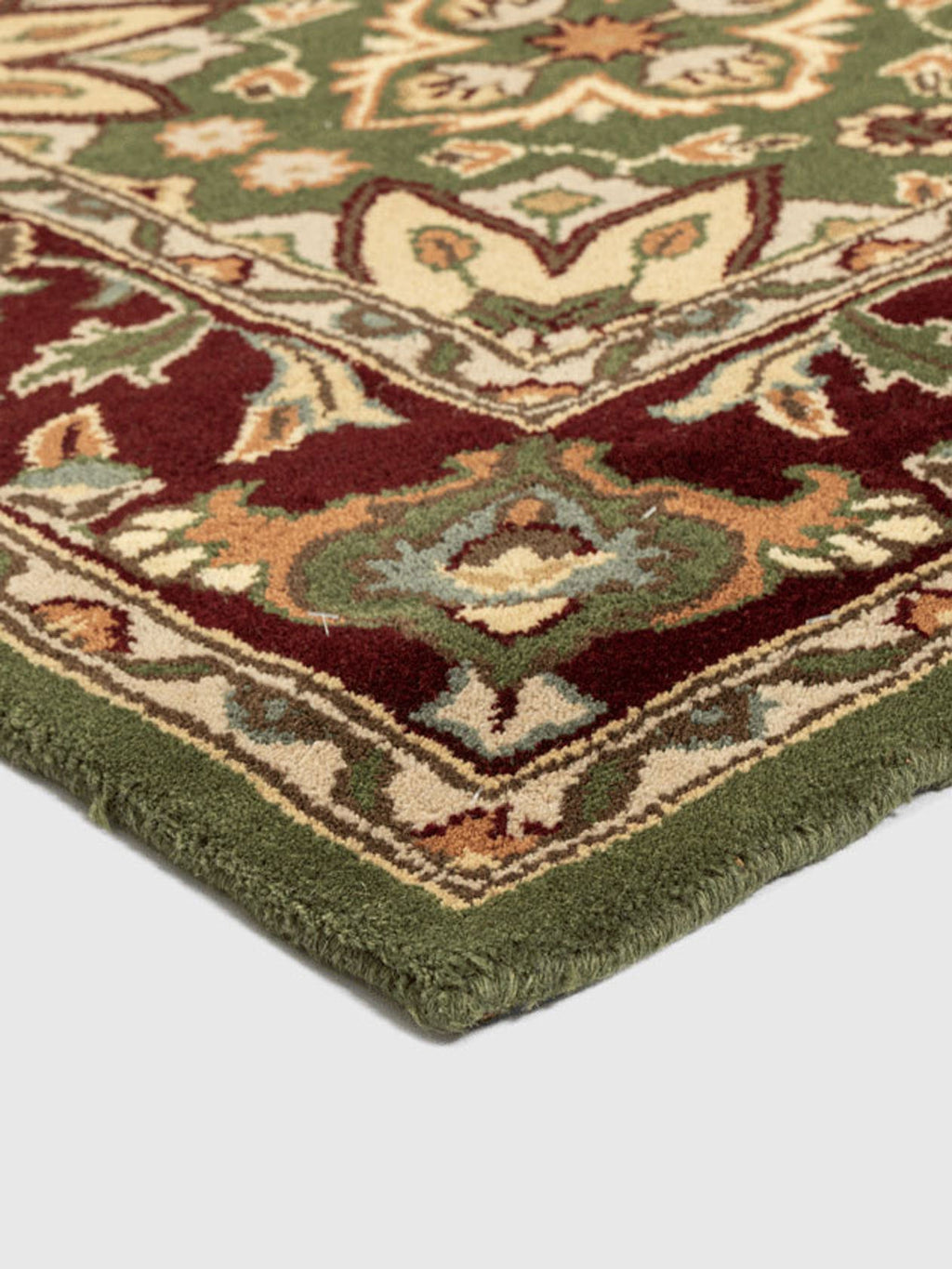 Madhuwan Wool Tufted Carpet Contrast Living