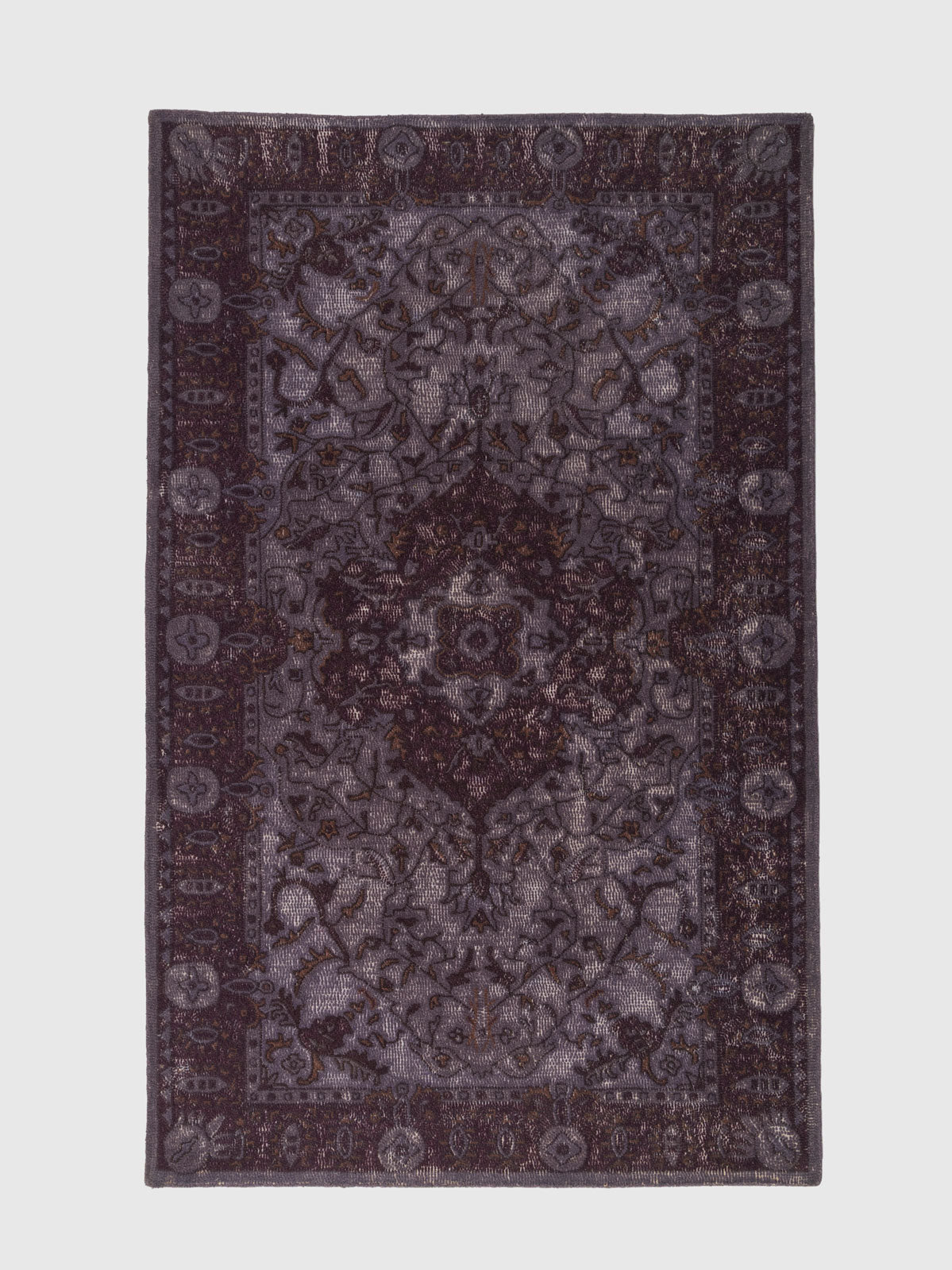Sanchi Wool Tufted Carpet Contrast Living