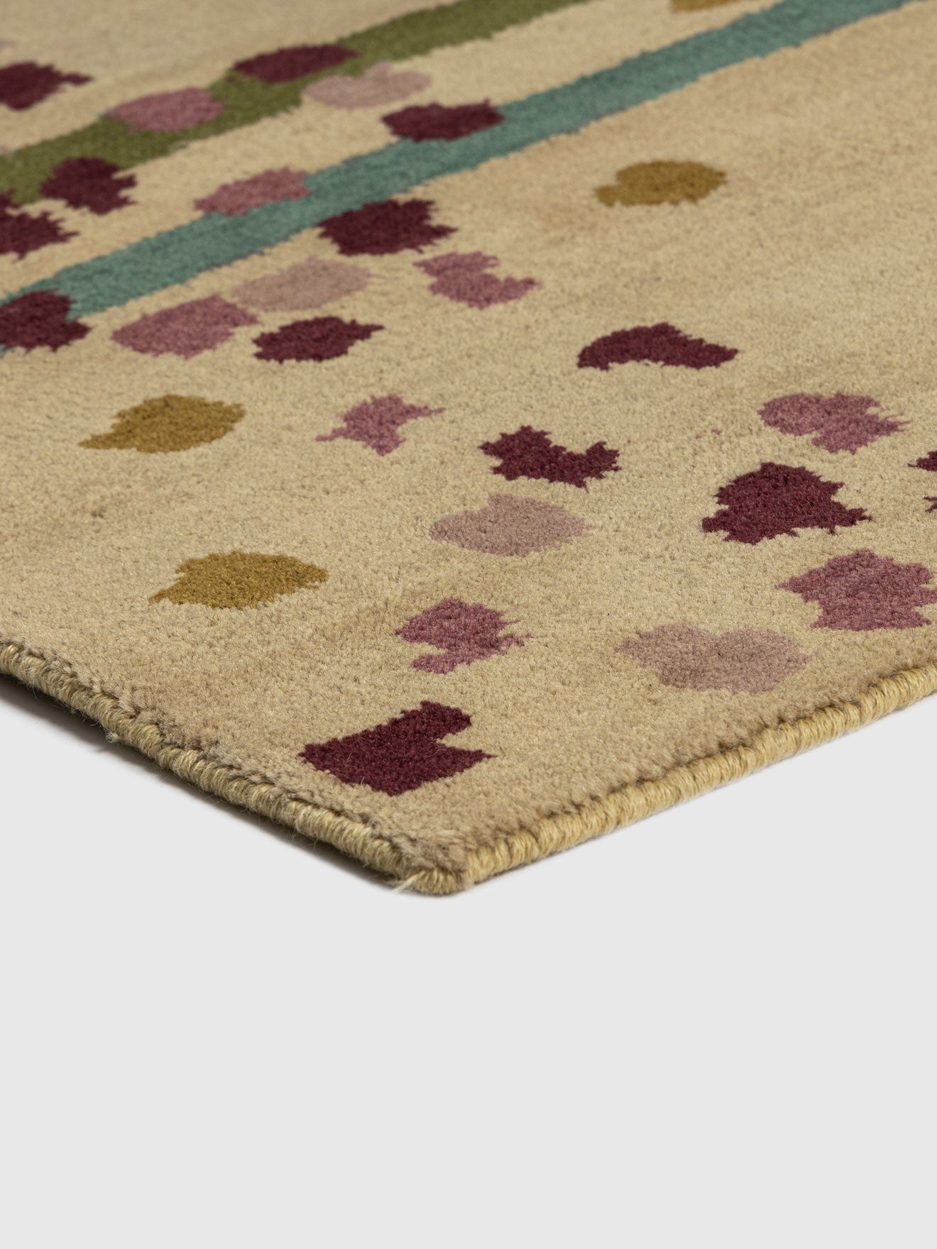Rapley Wool Tufted Carpet Contrast Living