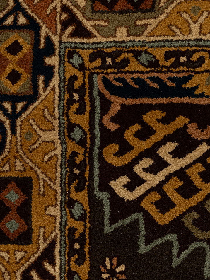 Rolpa Wool Tufted Carpet Contrast Living