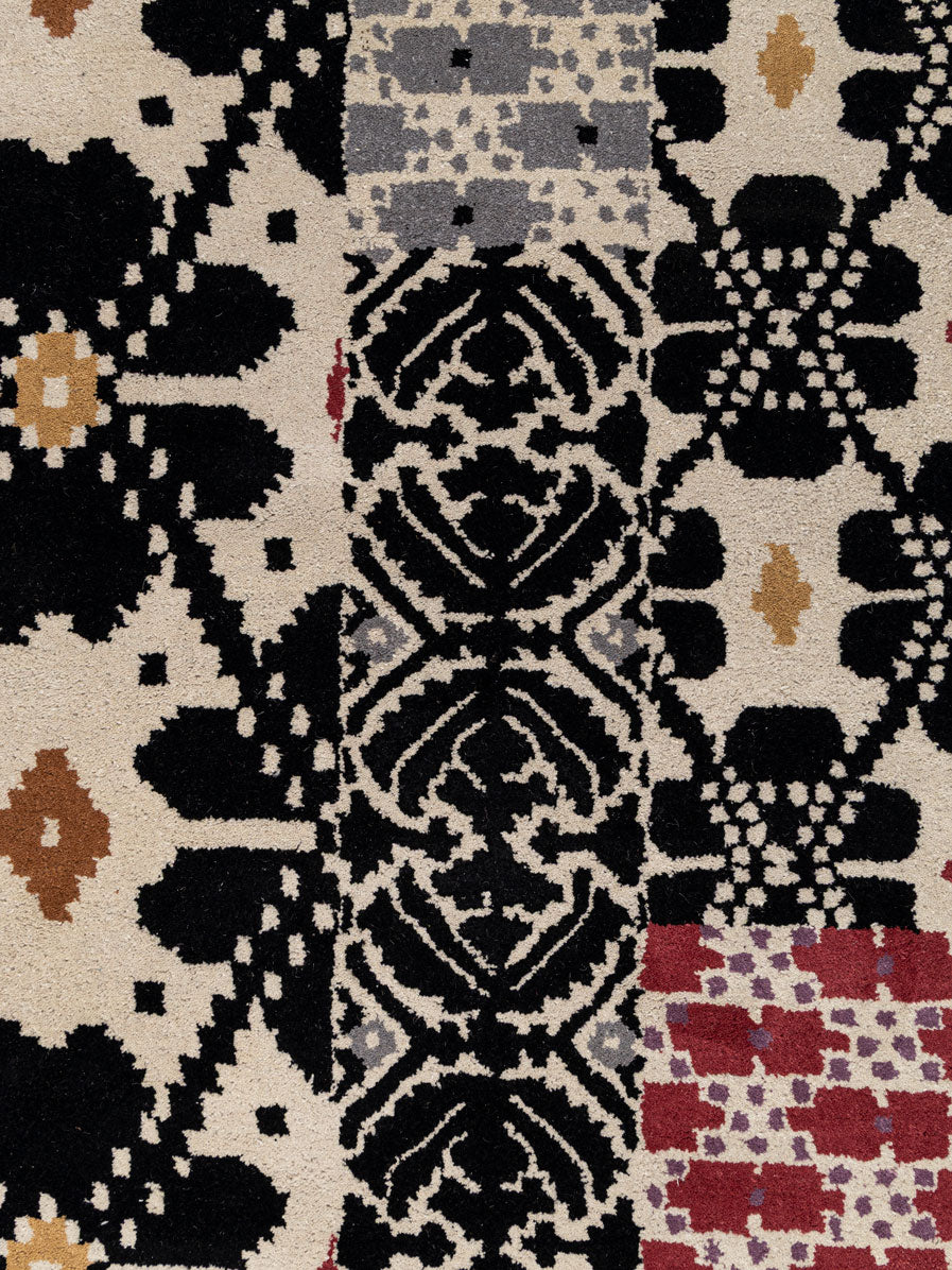 Bumtang Wool Tufted Carpet Contrast Living