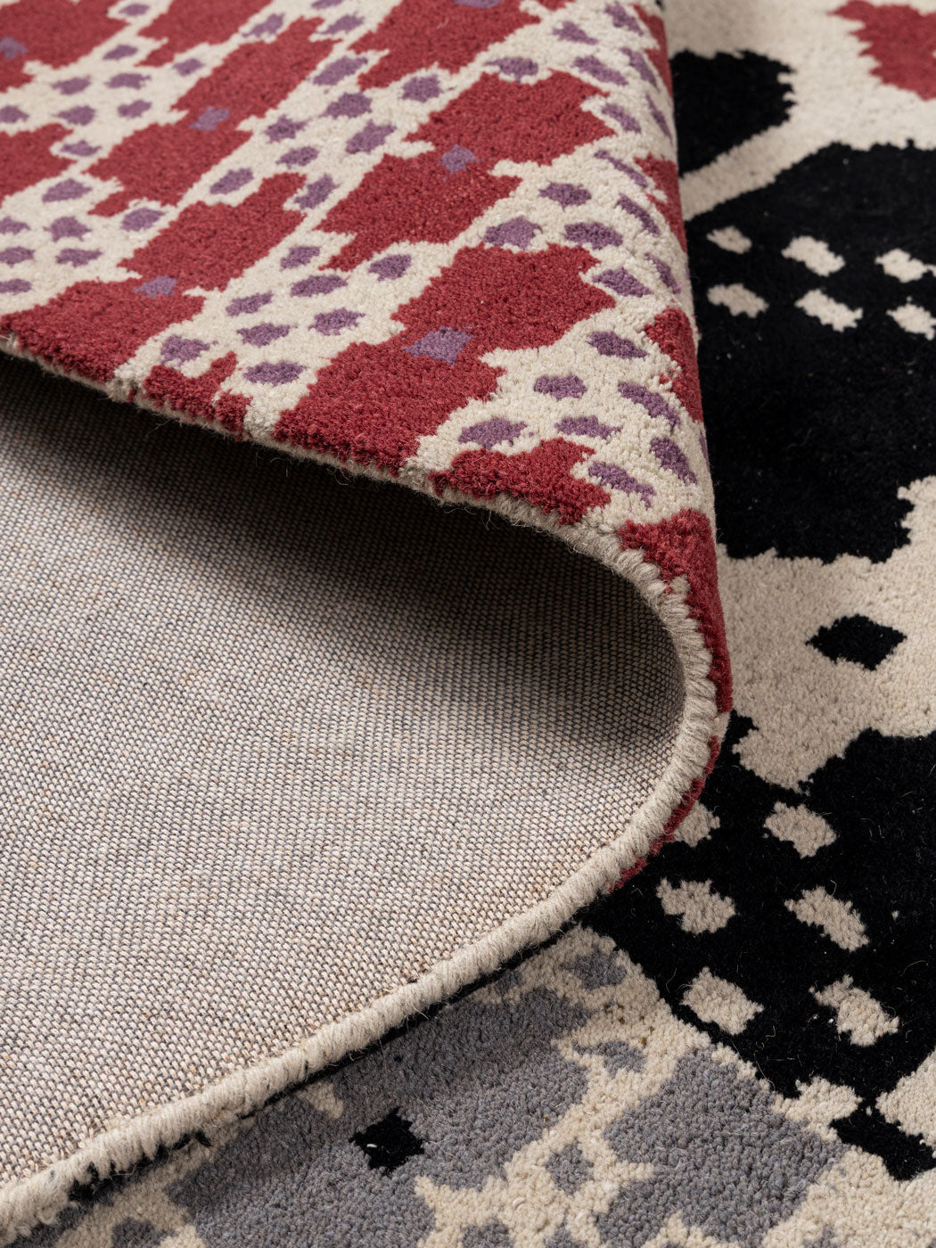 Bumtang Wool Tufted Carpet Contrast Living