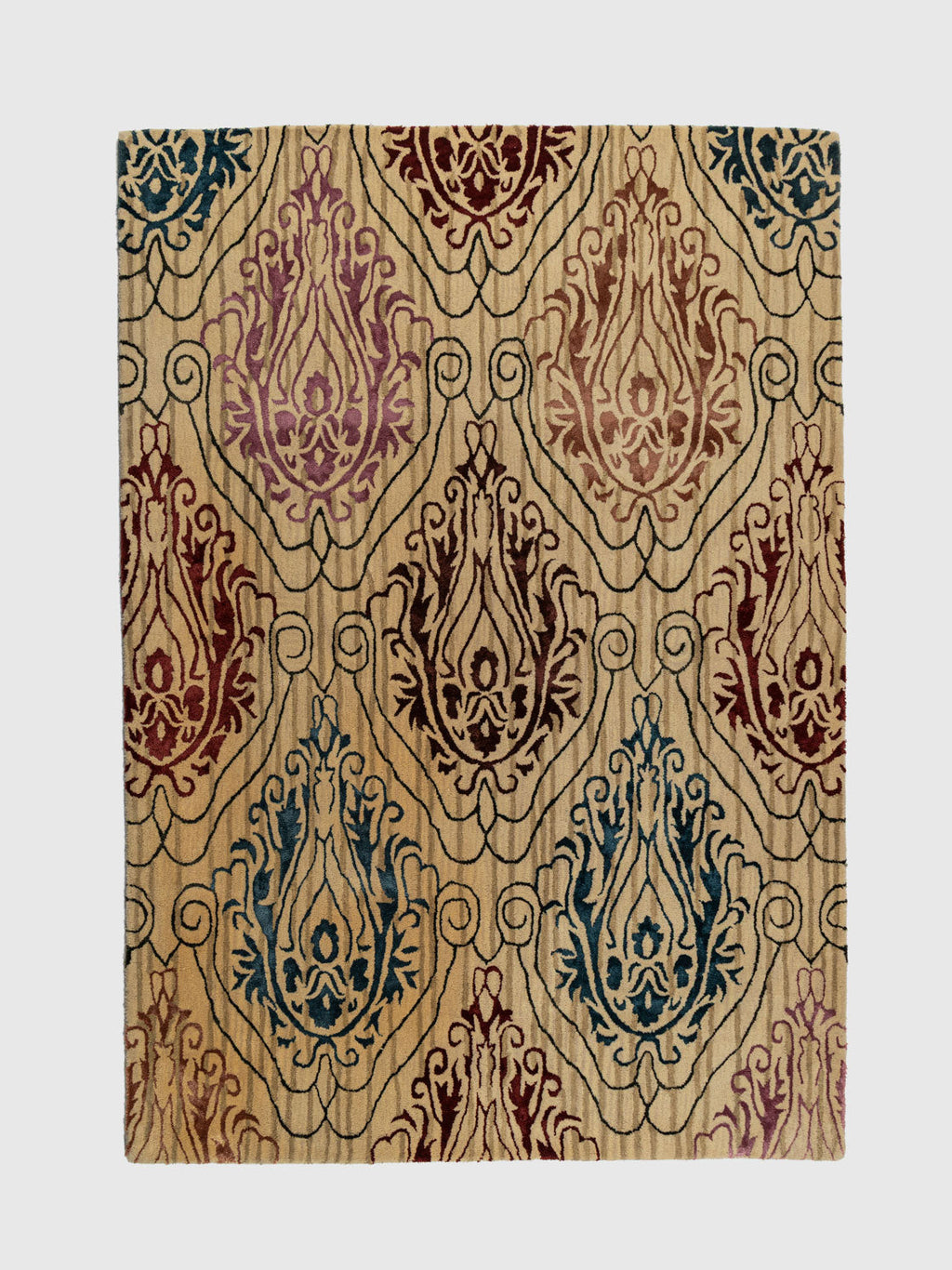 Rathian Wool Tufted Carpet Contrast Living