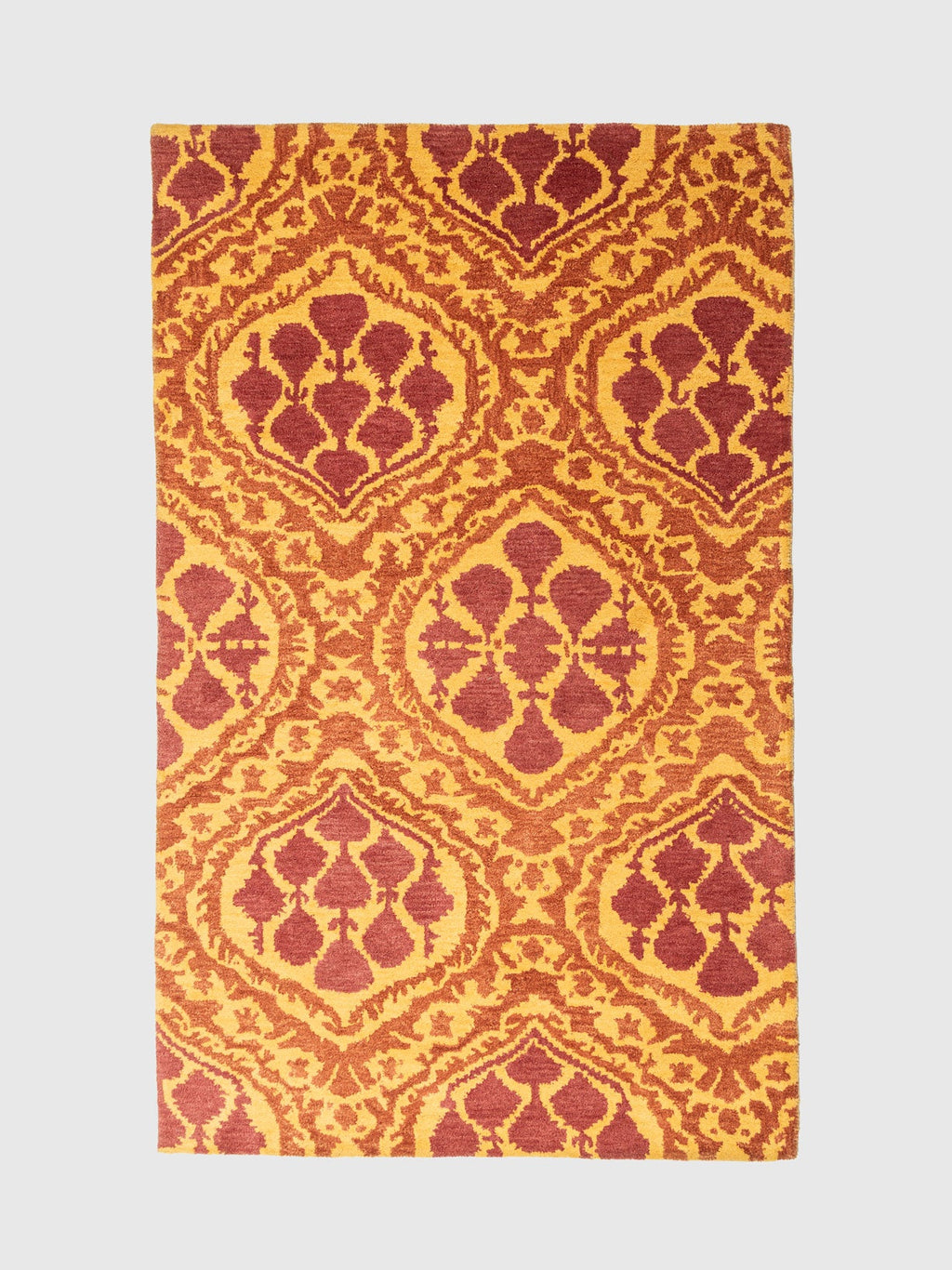 Domka Wool Tufted Carpet Contrast Living