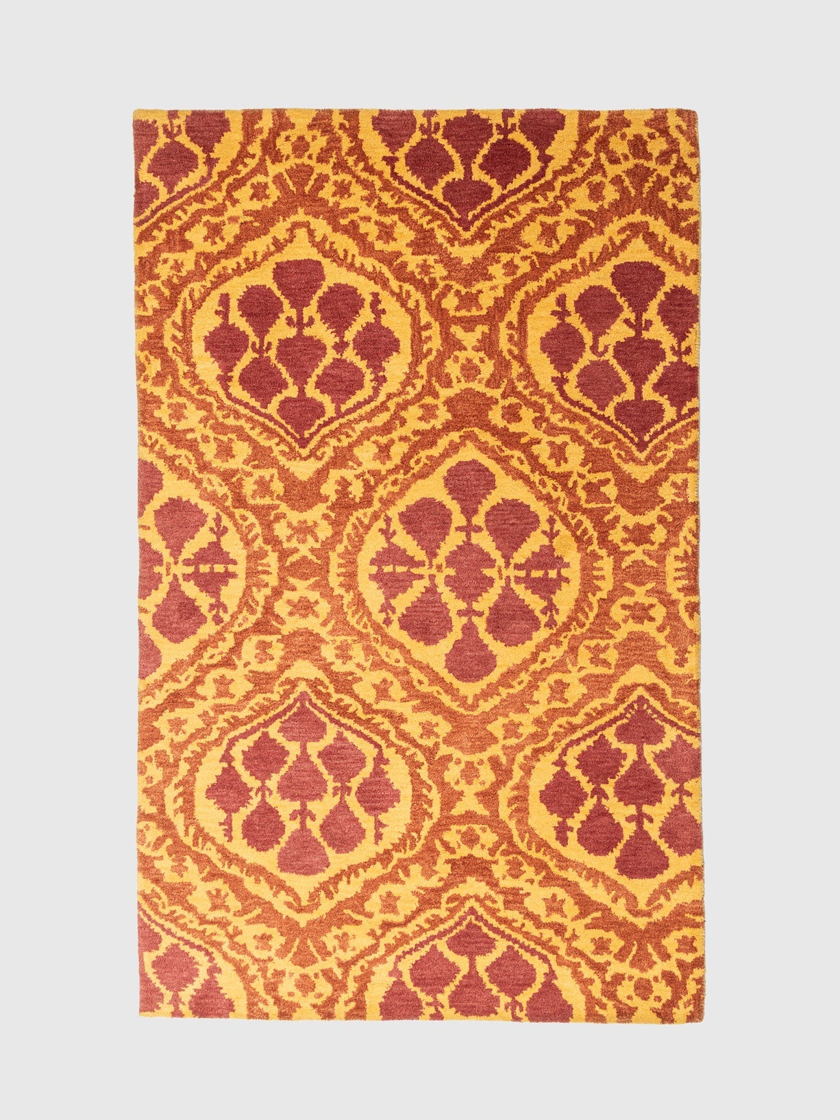 Domka Wool Tufted Carpet Contrast Living