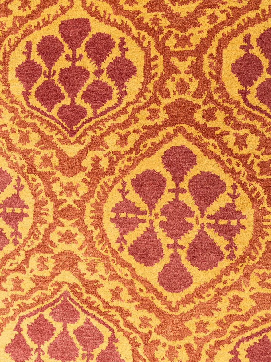 Domka Wool Tufted Carpet Contrast Living