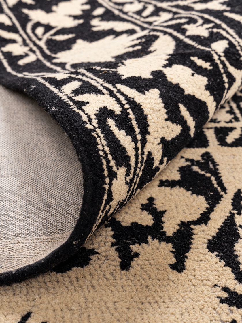 Parsa Wool Tufted Carpet Contrast Living