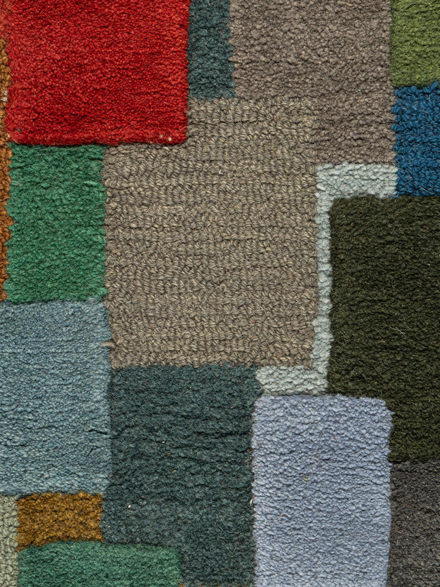 Sengor Wool Tufted Carpet Contrast Living