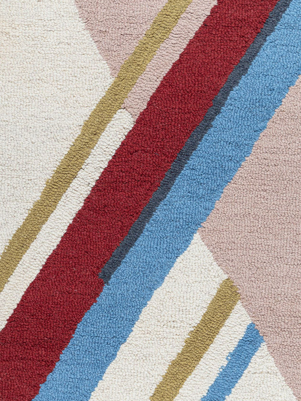 Belauri Wool Tufted Carpet Contrast Living