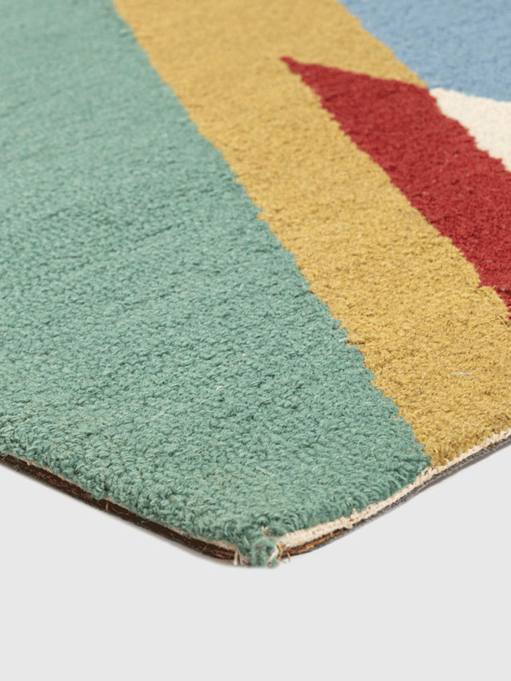 Belauri Wool Tufted Carpet Contrast Living
