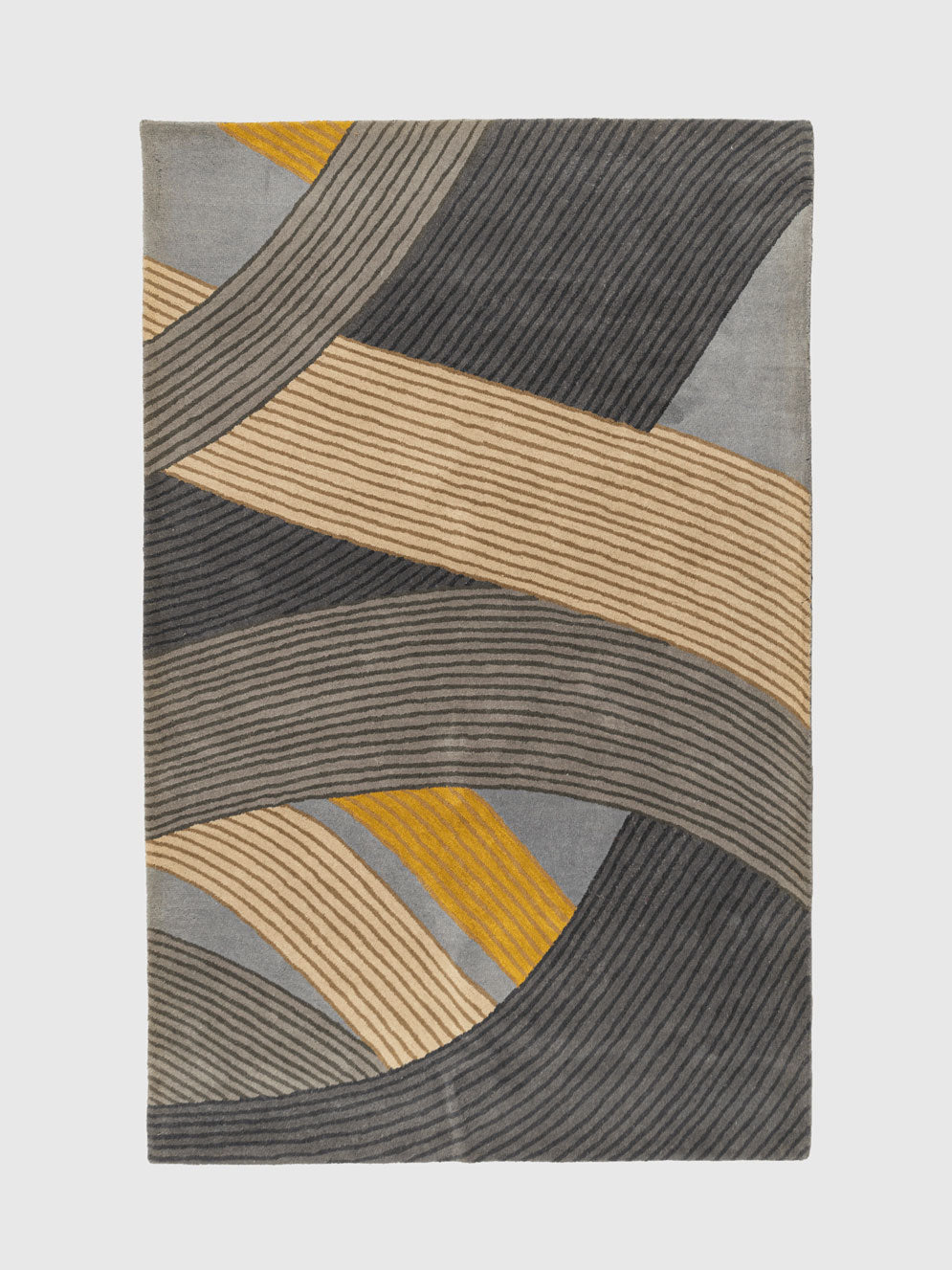 Butwal Wool Tufted Carpet Contrast Living