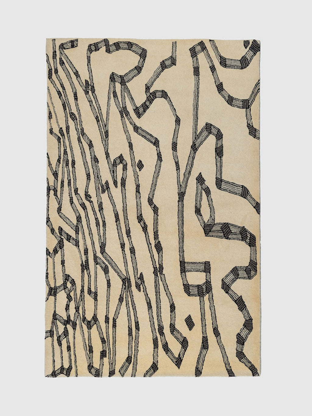 Musikot Wool Tufted Carpet Contrast Living