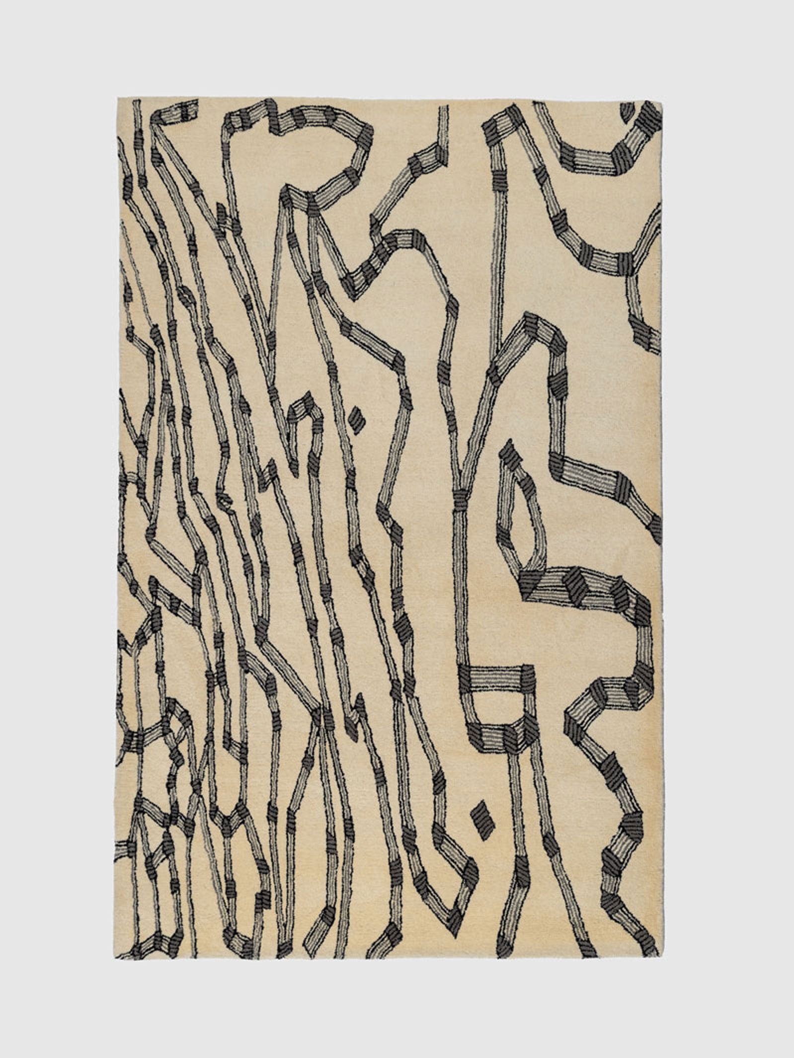 Musikot Wool Tufted Carpet Contrast Living