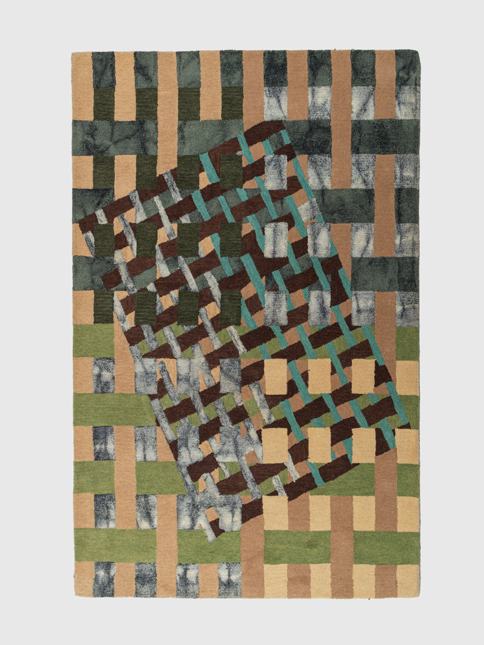 Majiari Wool Tufted Carpet Contrast Living