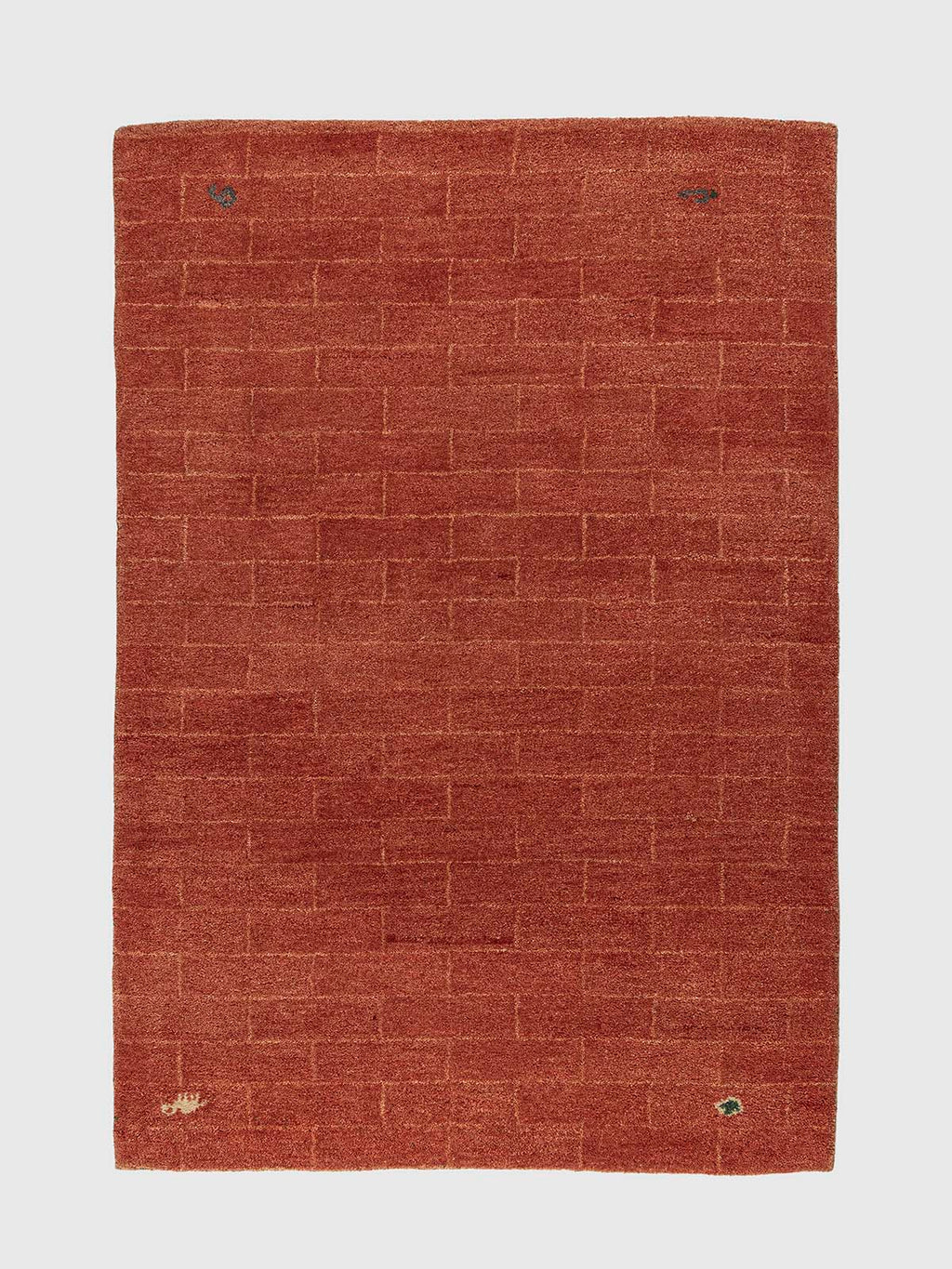 Buniyaad Wool Tufted Carpet Contrast Living