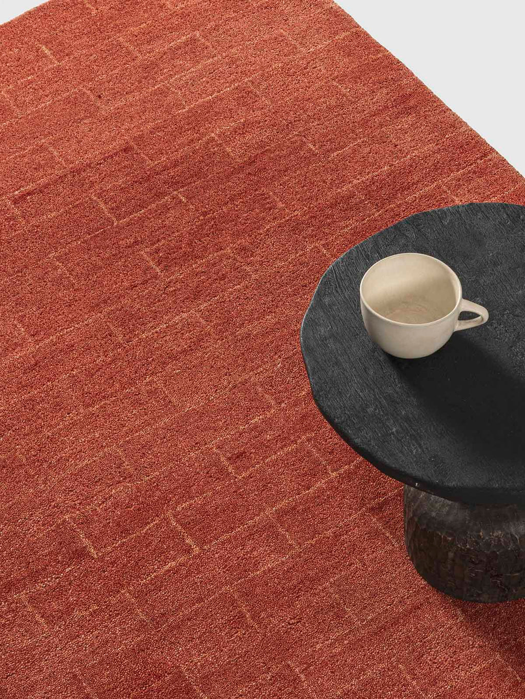 Buniyaad Wool Tufted Carpet Contrast Living
