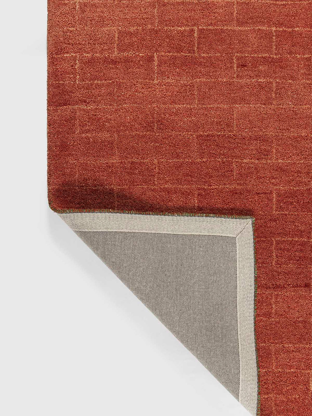 Buniyaad Wool Tufted Carpet Contrast Living