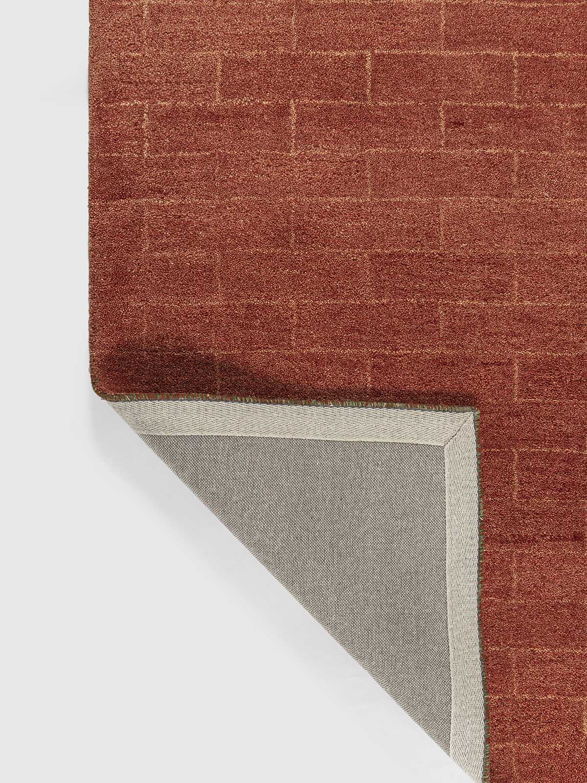 Buniyaad Wool Tufted Carpet Contrast Living