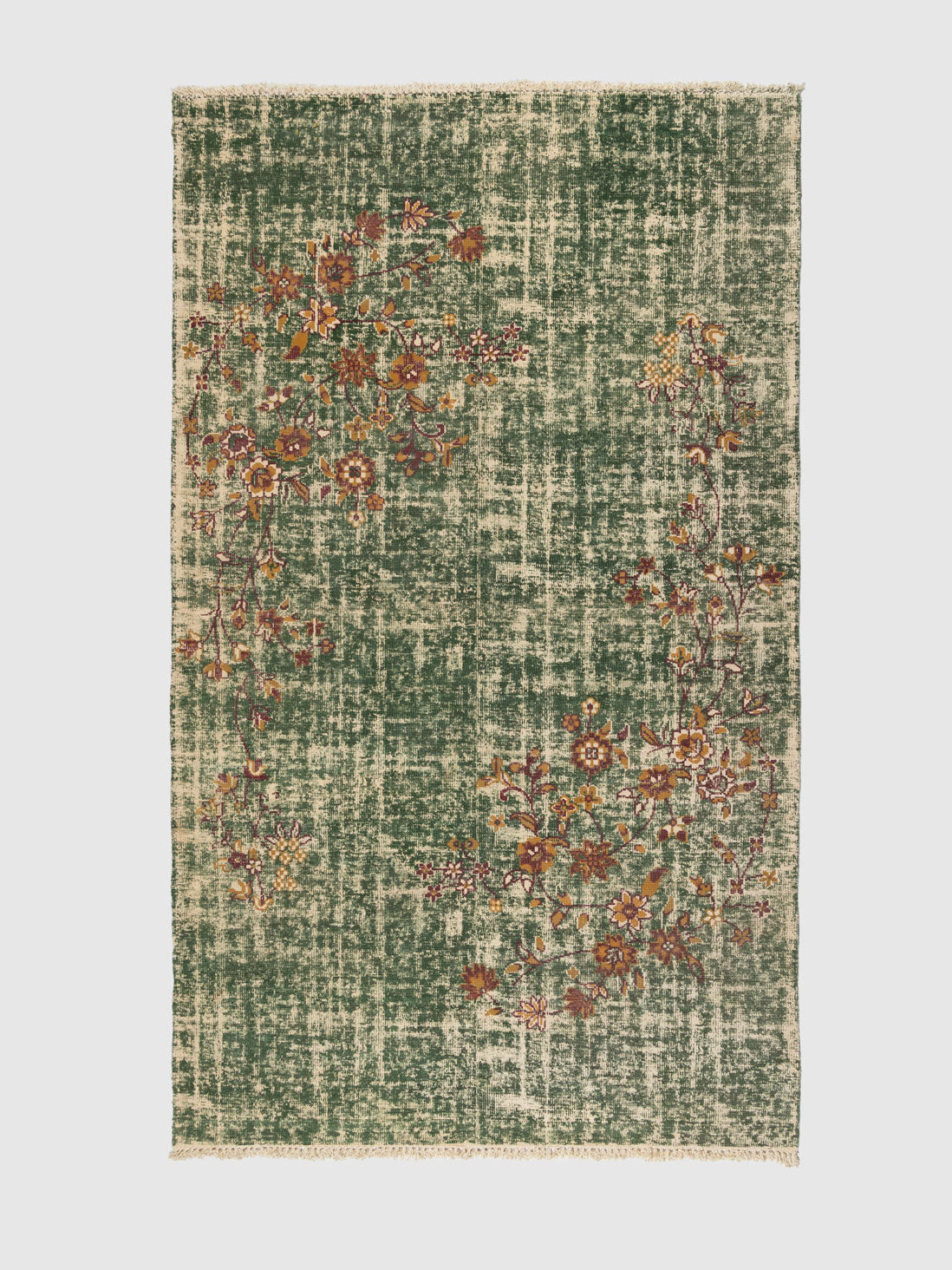 Pitesi Wool Knotted Carpet Contrast Living