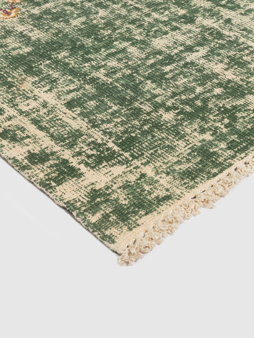 Pitesi Wool Knotted Carpet Contrast Living