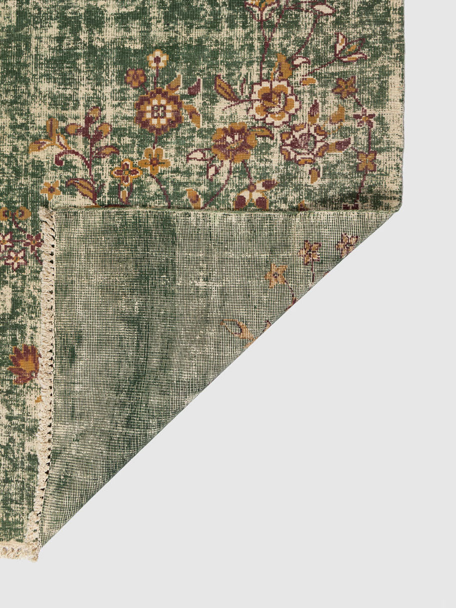 Pitesi Wool Knotted Carpet Contrast Living
