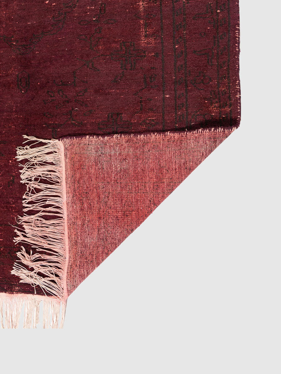 Jibou Wool Knotted Carpet Contrast Living