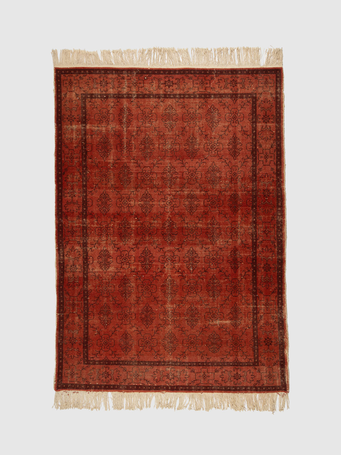 Sakhalin Wool Knotted Carpet Contrast Living