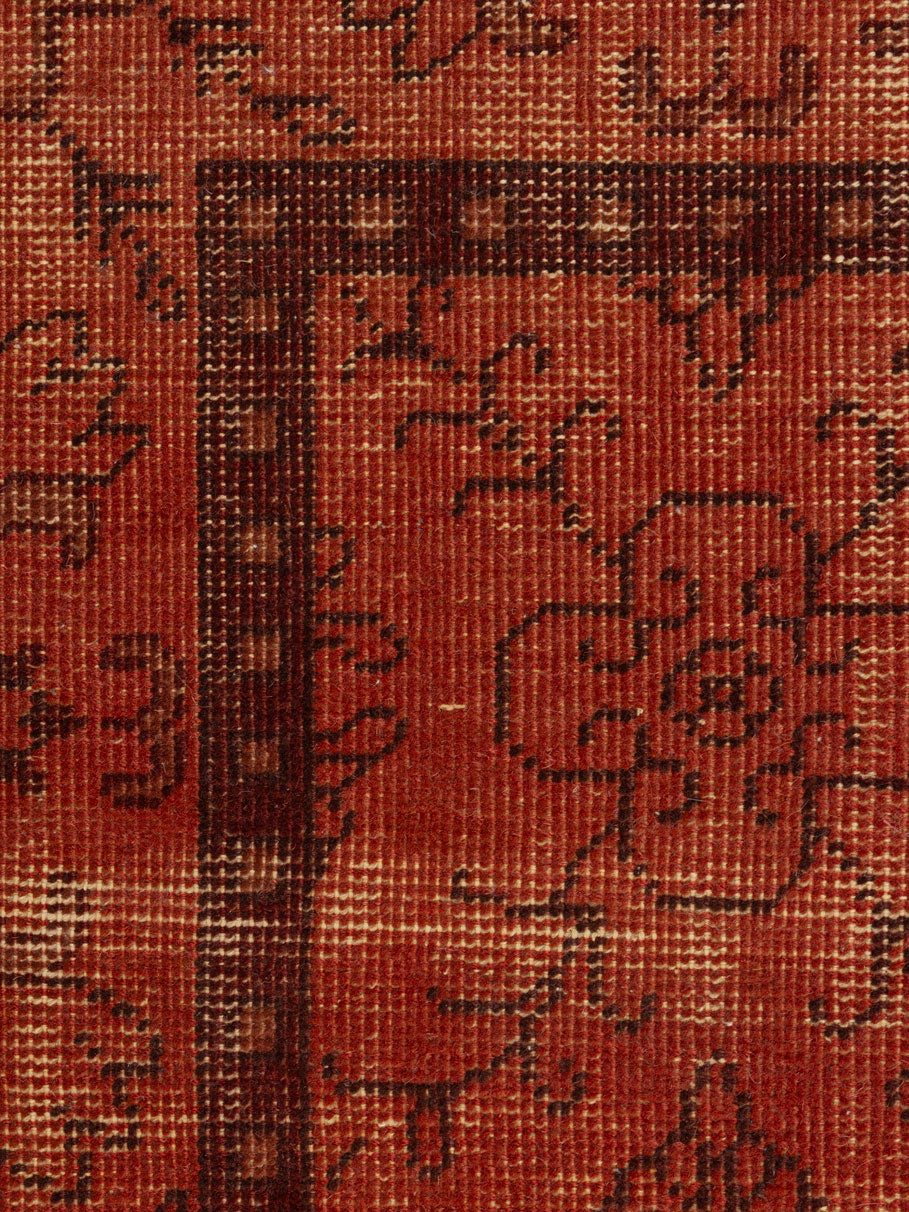 Sakhalin Wool Knotted Carpet Contrast Living