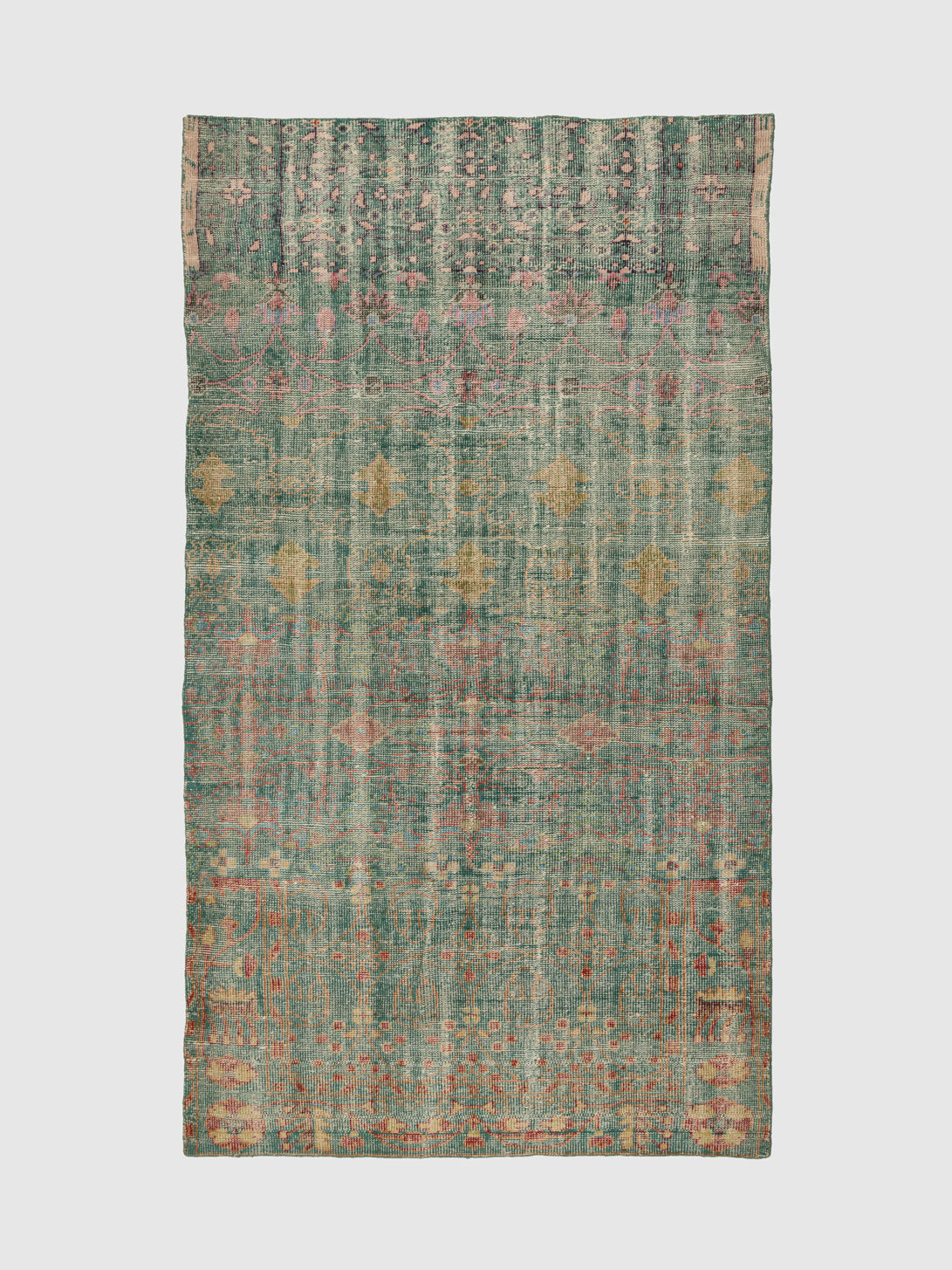 Mindana Wool Knotted Carpet Contrast Living