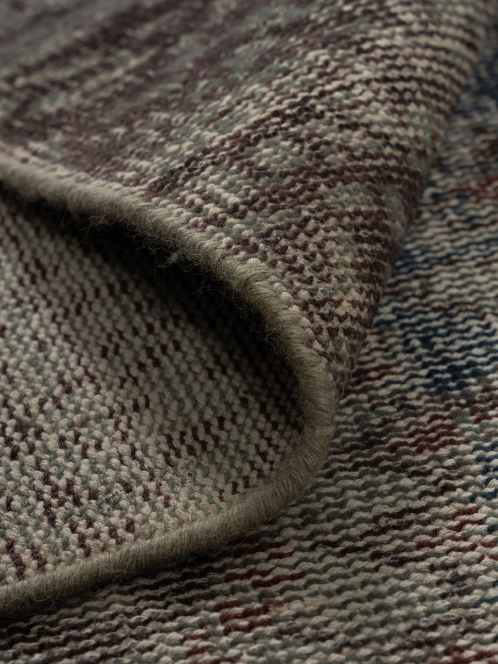 Mosgiel Wool Knotted Carpet Contrast Living