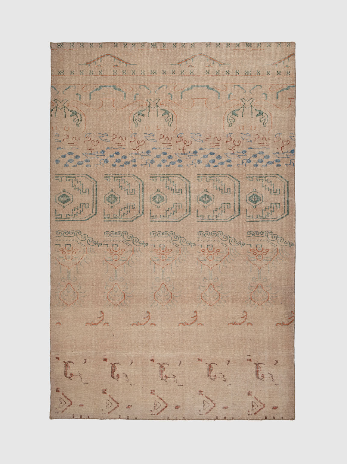 Graciosa Wool Knotted Carpet Contrast Living